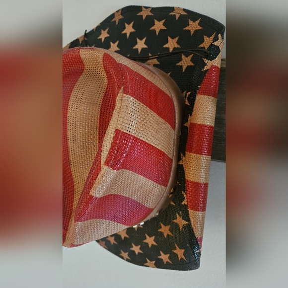 American Flag Cowboy Hat Goldcoast Sunwear - Picture 5 of 6